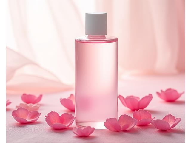 Agua micelar de rosas para limpieza suave